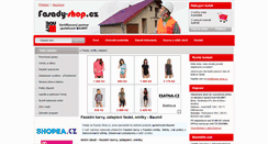 Desktop Screenshot of fasady-shop.cz