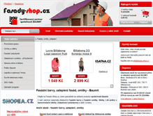 Tablet Screenshot of fasady-shop.cz